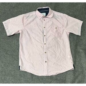 Distortion Youth L (14-16) Polka Dot Short Sleeve Shirt